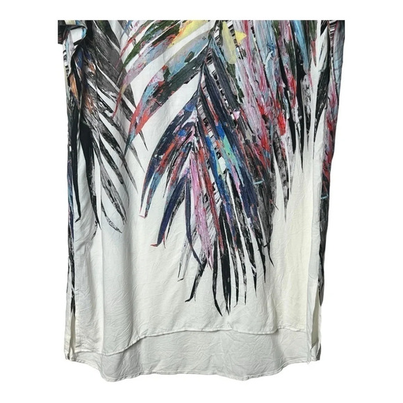 0386W. JAMS WORLD TROPICAL PRINT KNEE LENGTH DRESS SIZE SMALL‎ MULTICOLORED - Picture 4 of 9